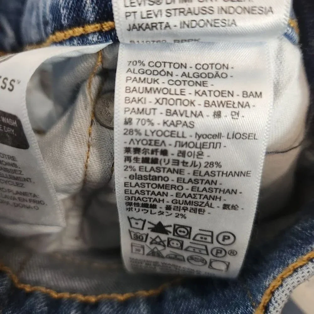Levi's Men's 514 Classic Straight leg Jeans in Indigo - Size 31x30‎